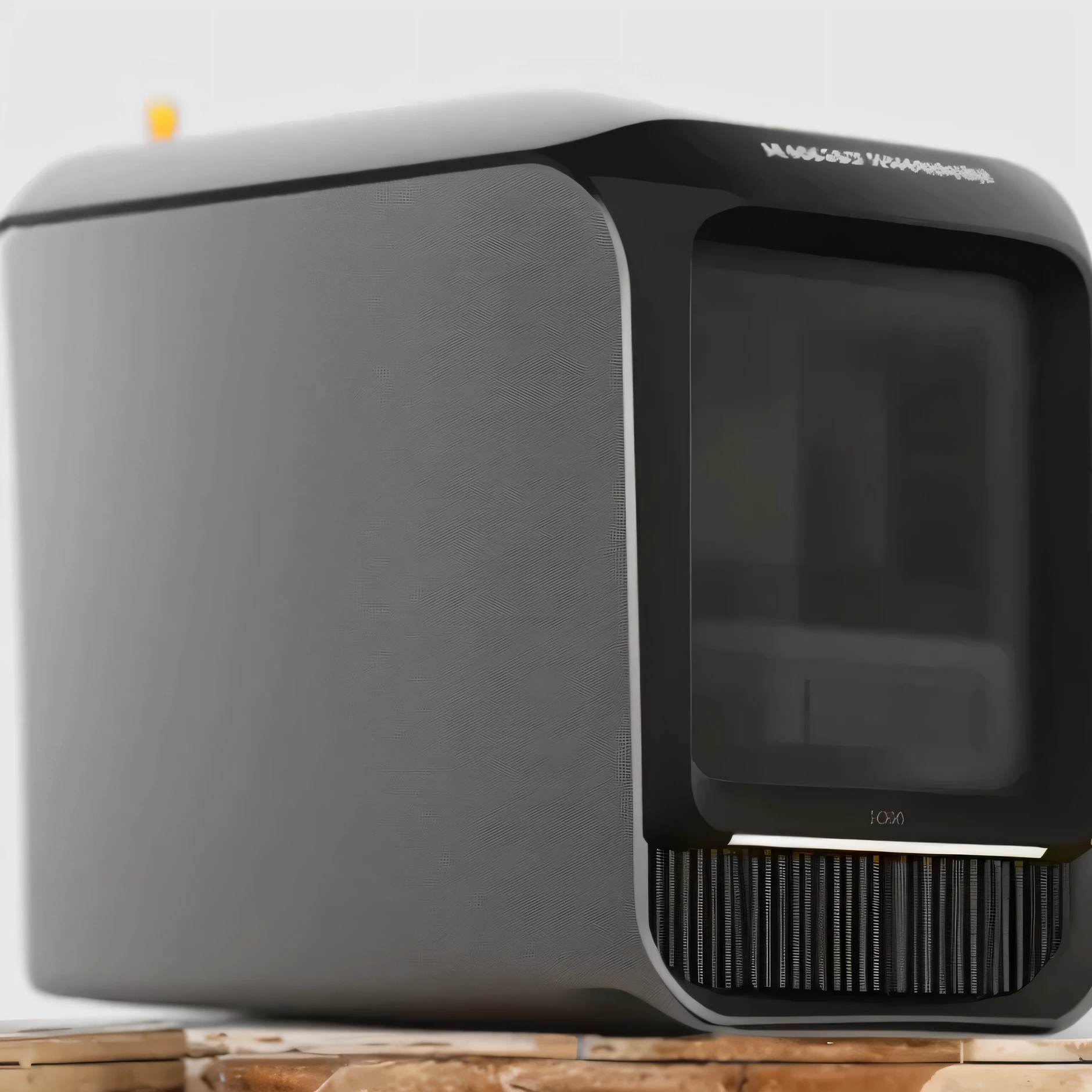 Computer rendering, front view, Render in key shot, vray 8k rendering, 8k Computer rendering, 8k vray rendering, Computer rendering, front, vray 4k rendering, and, ,desktop, Official product photos, 8k,There is a small machine on the table,Warm theme style,Black and white shell,Close-up of recycled traditional Chinese medicine products,frontand侧面能开,front有触控板and显示屏,Display is on,open downward,shiny plastic,good lighting,The picture is delicate and delicate,给人一种真实感and照片写实感。This scene gives people a sense of tranquility、Comfortable and elegant feel,充满精致细节and品质。Computer rendering定制3dComputer rendering中景panoramic,complete front view,8kComputer rendering产品设计效果图,product design photography,Smooth surface rendering:3dComputer rendering,计算机图界面产品渲染光滑表面未来科技product design photography专为舒适美学而设计!panoramic,detailed,Can see the entire product,Product shrinkage