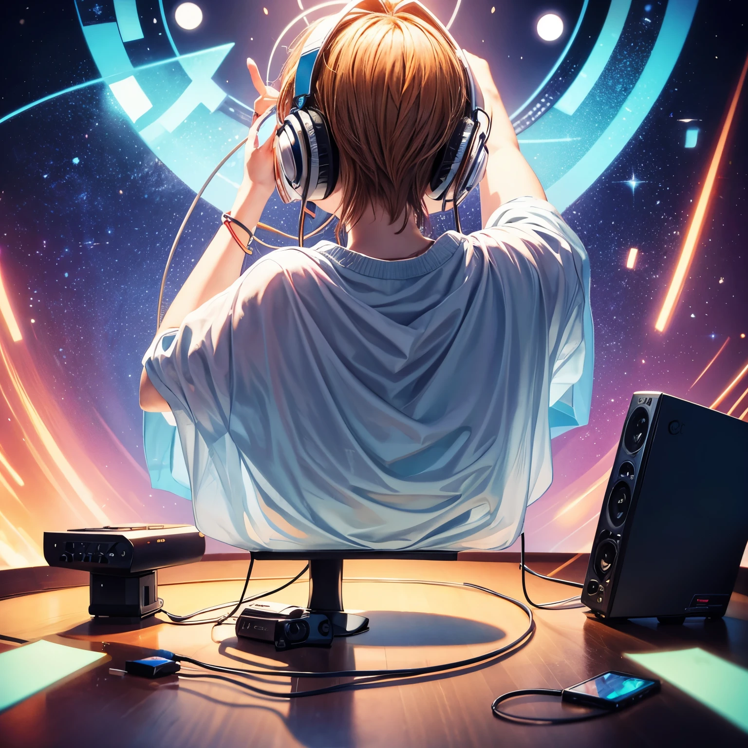 listen to music,resonate