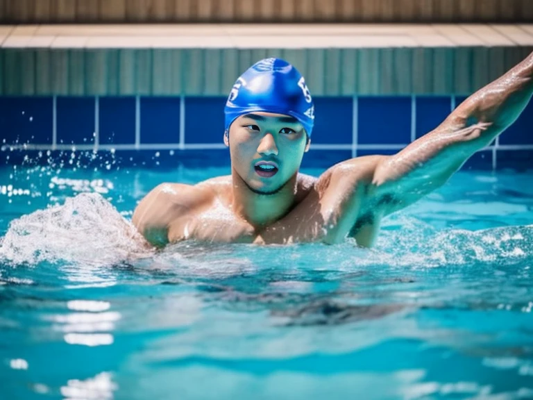 japanese men、male student、male swimming club member、male lifesaver、Men's water polo player、shaved head man、Dark-skinned man、muscular man、man sinking in the bathtub、man sinking into the pool、man submerged in water、Man diving underwater、A man wearing a black briefs swimsuit、man wearing a swimming cap、man with open eyes、Man with open mouth、Man Looking Up At The Sky、man with a sad expression、man strangled to death、The whole body is reflected、A man participating in a swimming competition、competitive swimming man、swimming school men、male swimming instructor、one man、male player、A man wearing nothing on his upper body、man pretending to be murdered、Young male actor playing a corpse、Almost dead、The man who plays the role of a water corpse、Suspense drama、mystery drama、Underwater filming、Dead young man with eyes open