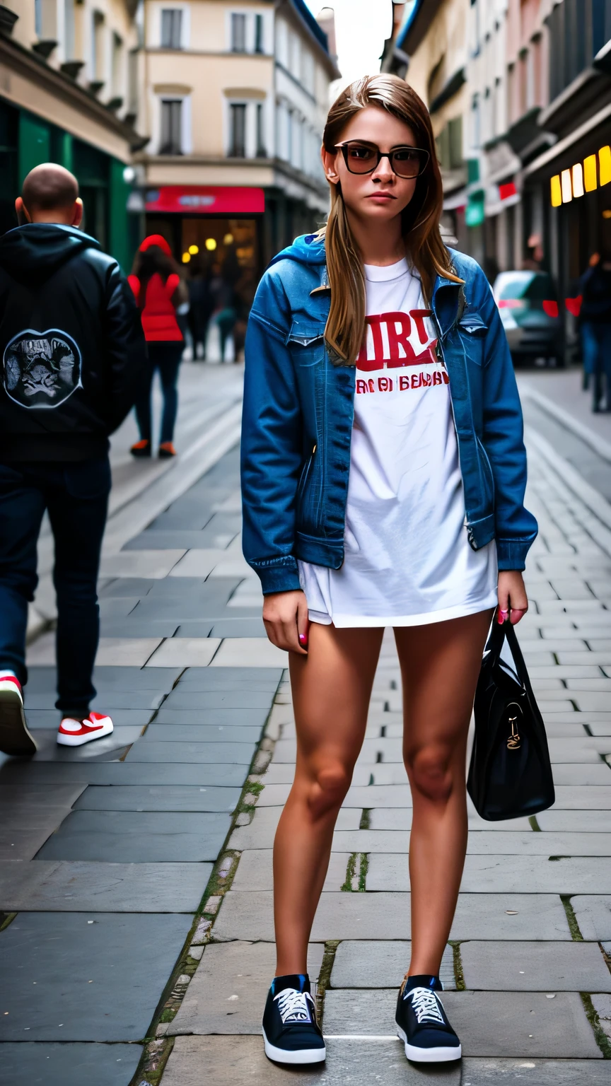 highest quality, detailed background, girl, ,Euro_street, random_wear,