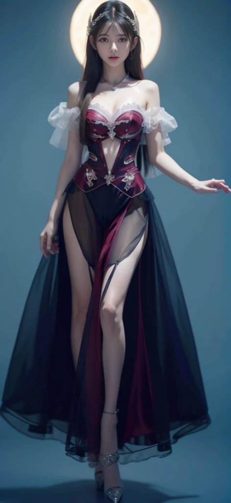brunette surreal, shadow, character table, Reference table, Draw while standing, 8k, Super details, 1080P, Women HD, 4K, 8k, 16k, high resolution, best quality, high quality, anatomically correct, masterpiece, precise, ultra high definition,grace,Unreal Engine,delicate face,long hair,slim,long legs