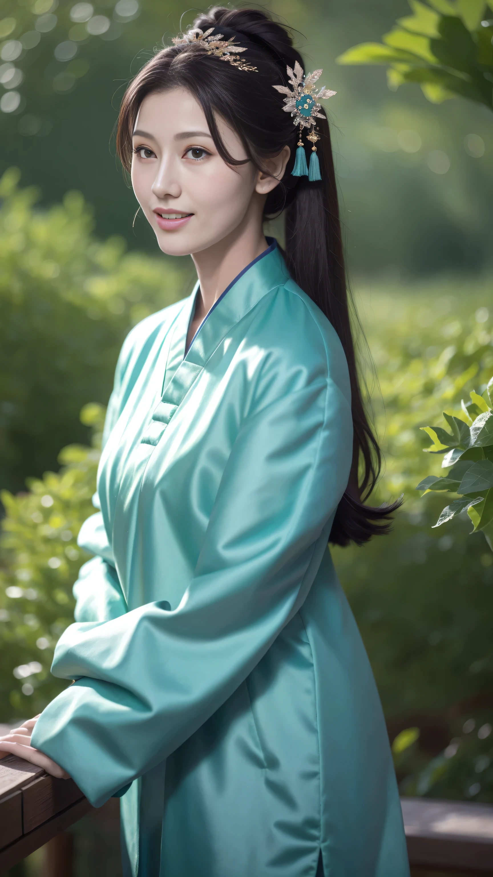 fashion model 18 years old [[[[Close-up cleavage]]]], [[[[]]]], [[[[rape]]]], [[[[shoulder]]]], perfect eyes, perfect iris，perfect lips，perfect teeth，perfect skin，White skin，Soft headlight，human development report，girl，casual，Chinese costume heroine，Chinese martial arts style，Chinese martial arts costumes，simple hairstyle，(Smiling excitedly and contentedly)，The background is the field，Rios，4K Ultra HD, ultra high resolution, (lifelike: 1.4), best quality，masterpiece，Ultra-diluted，（pastel colors：1.2）