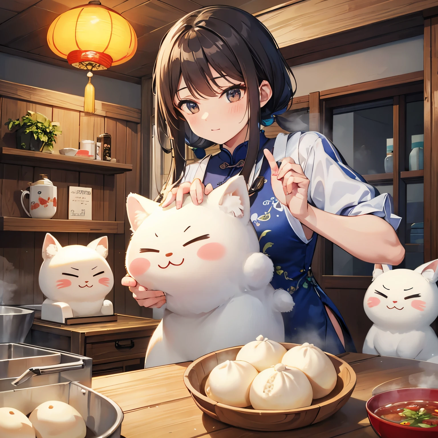 masterpiece, 最high quality, high quality, Highly detailed 8K wallpaper,NSFW、kitchen,room、Bring in、kimono、No correction、naked、(No underwear)、beautiful flat chest、(happy face:1,2)、(cute pussy:1.2)、(one girl、black hair、、Hasaha、white fox ears、Slender、child's body shape、minimum、Smooth breasts、No panties、tabi)、(grab your penis:1.4)、(Semen bukkake、beautiful face、beautiful pussy)、(Pour cum into pussy)、Life-size、in front of the camera、Homestay、canteen、(Sperm extraction)、(Business content:squeeze out a large amount of semen from the penis、swallow the semen)