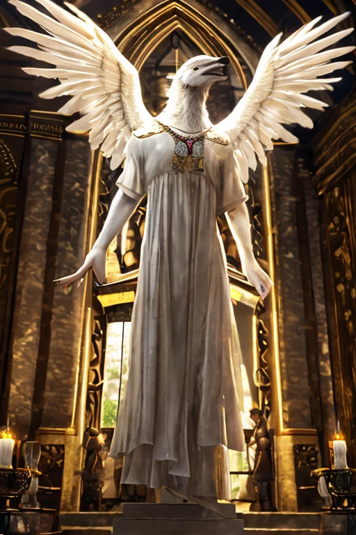 (best quality,4k,8k,highres,masterpiece:1.2),ultra-detailed,(realistic,photorealistic,photo-realistic:1.37),Cassius,original and unique character,beautiful detailed angel wings,3D graphics,Playstation 5,angel,angelic features,ethereal presence,impressive wingspan,graceful feathers,shimmering aura,striking pose,imposing stature,aesthetic,meticulous attention to detail,impeccable craftsmanship,highly detailed facial features,expressive eyes,proud expression,elegant attire,subtle color gradient,vibrant colors,soft lighting,mesmerizing glow,ethereal atmosphere