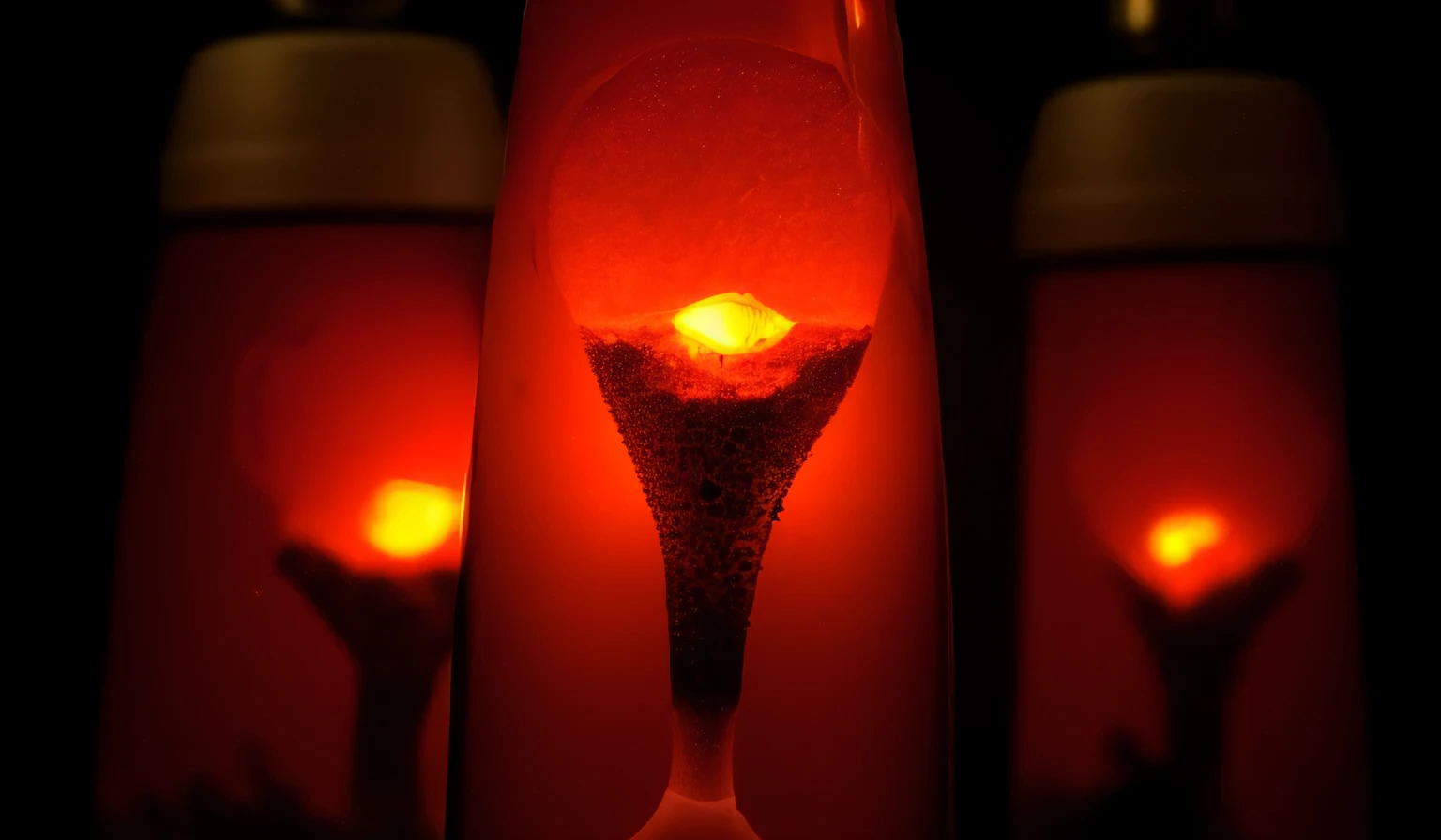 a close up of a lava light bulb with a black base, lava light bulb, lava light bulbs, orange and red lighting, brilho vermelho e laranja, luz vermelha e amarela, glowing liquid, Luz do humor, red orange lighting, orange light bulb, de um enorme bong de vidro vermelho, glowing light bulbs, light bulb ( ( ( fish tank ) ) ) ), Fluido vermelho, red liquid