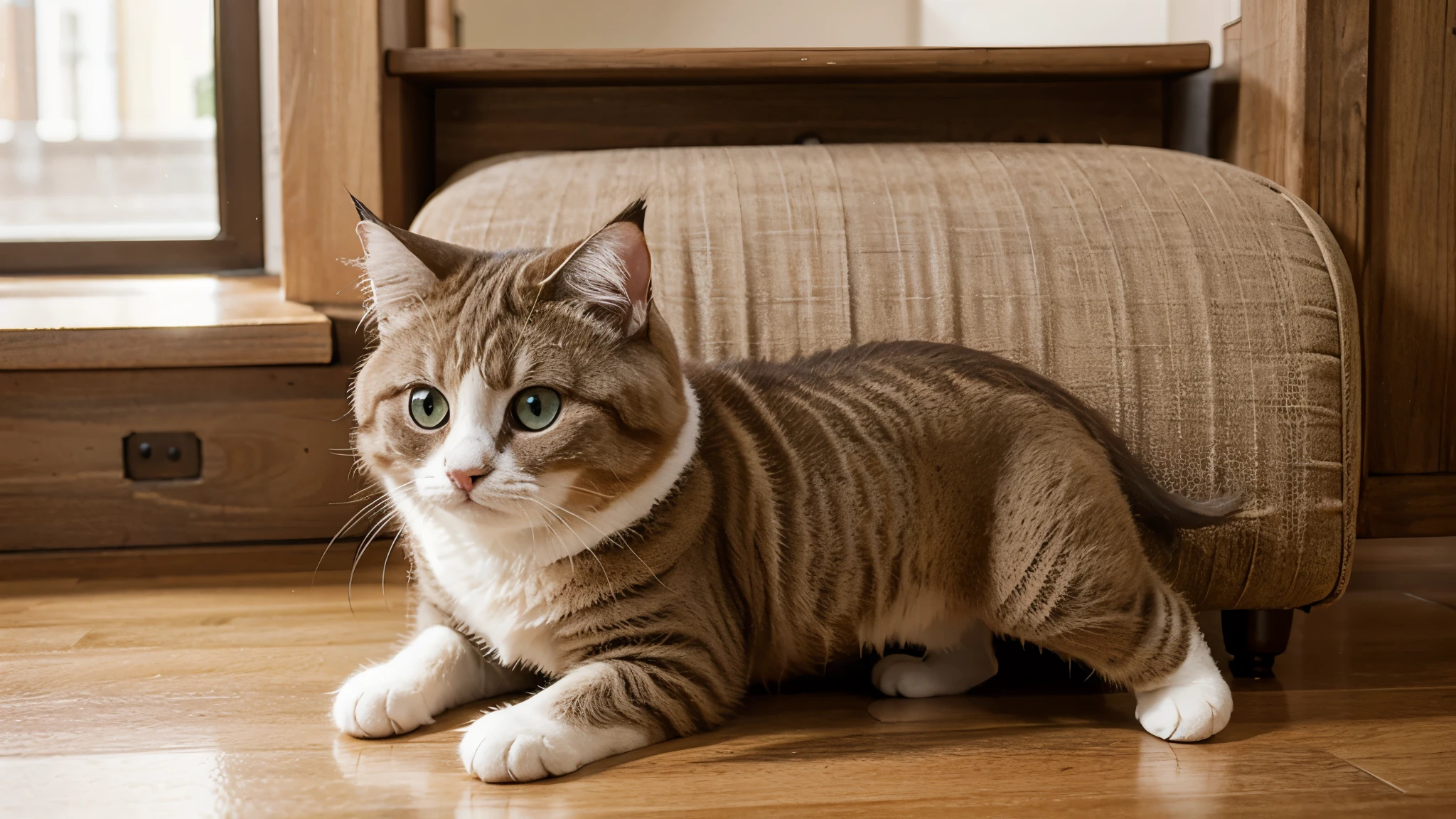 Cute munchkin cat