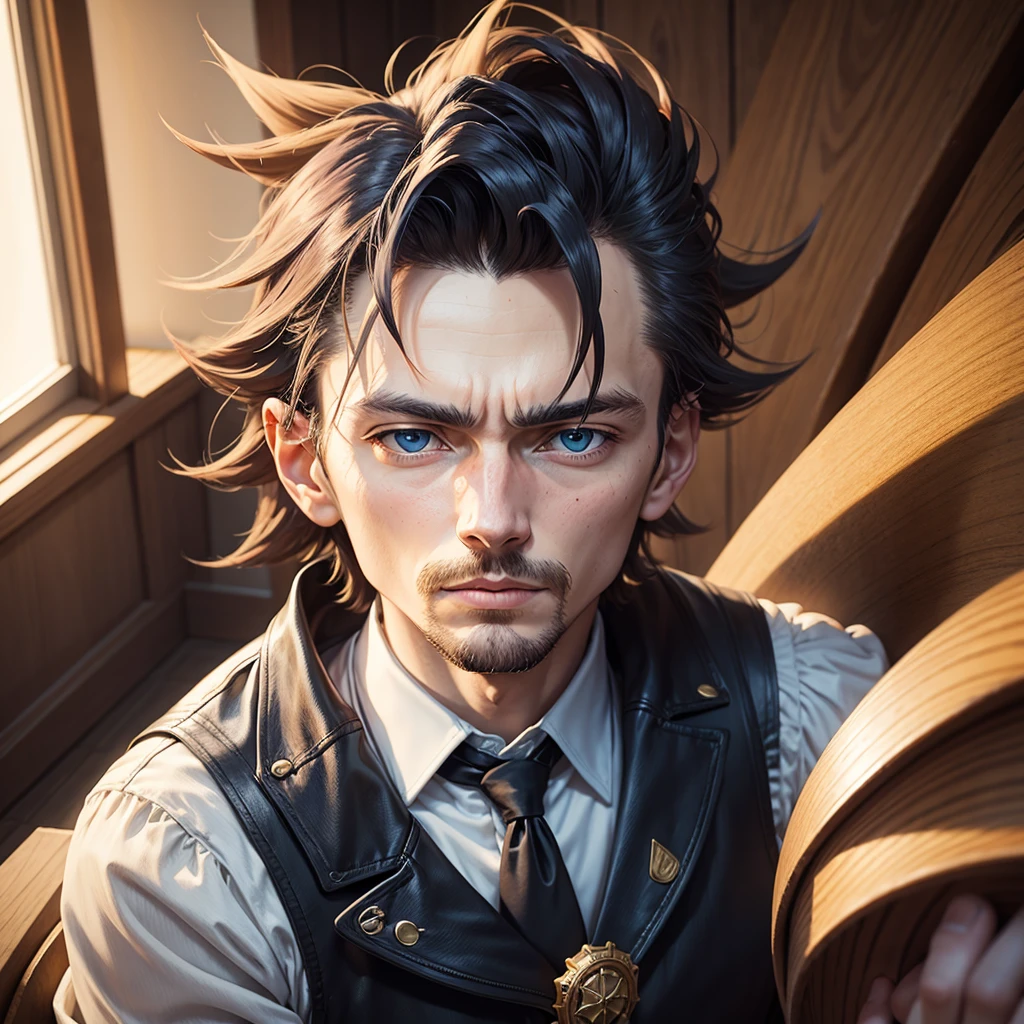 Van Gogh's self-portrait, yugi-oh
