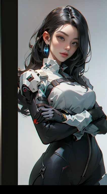 ((Best quality)), ((masterpiece)), (detailed:1.4), 3D, an image of a beautiful cyberpunk female,HDR (High Dynamic Range),Ray Tracing,NVIDIA RTX,Super-Resolution,Unreal 5,Subsurface scattering,PBR Texturing,Post-processing,Anisotropic Filtering,Depth-of-field,Maximum clarity and sharpness,Multi-layered textures,Albedo and Specular maps,Surface shading,Accurate simulation of light-material interaction,Perfect proportions,Octane Render,Two-tone lighting,Wide aperture,Low ISO,White balance,Rule of thirds,8K RAW,