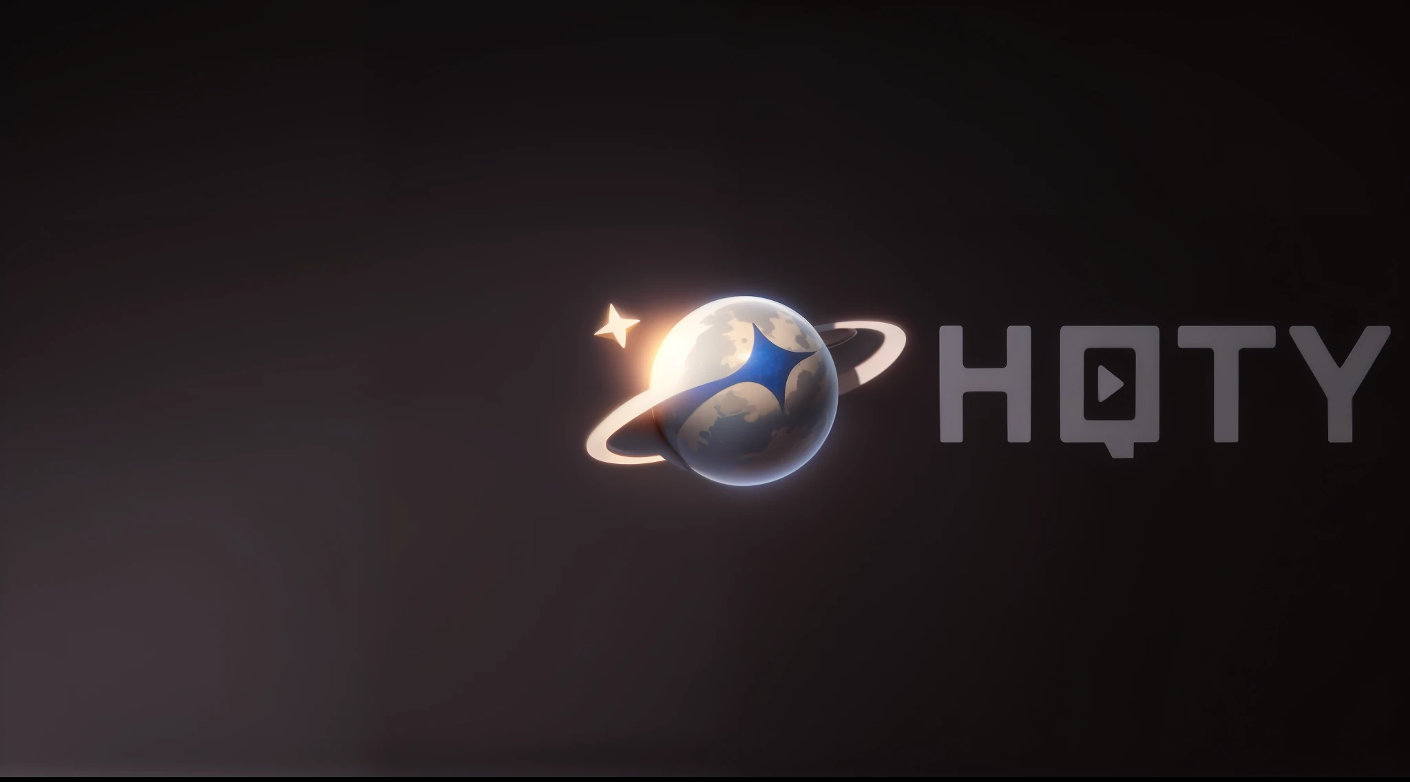Simple black background,high quality,planet