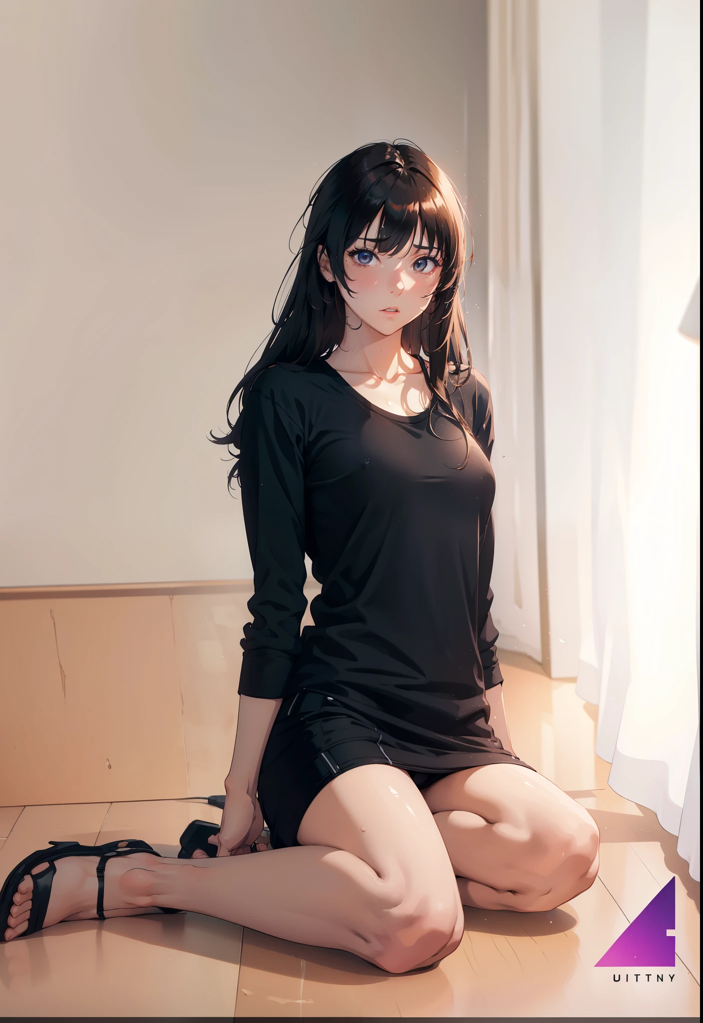 (extremely detailed CG unity 8k wallpaper), (masterpiece), (best quality), (ultra-detailed), (best illustration), (best shadow), (absurdres),
BREAK
girl, sweat, steam, medium breast, nsfw,