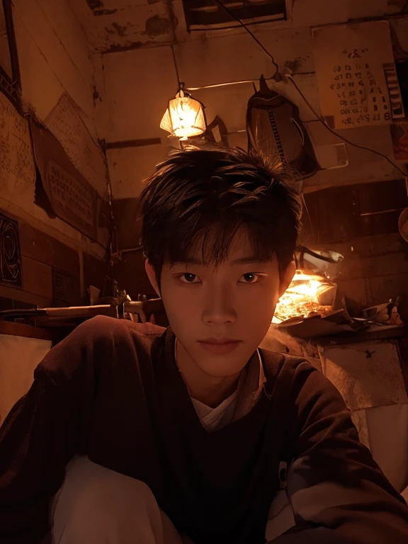 Handsome teenager