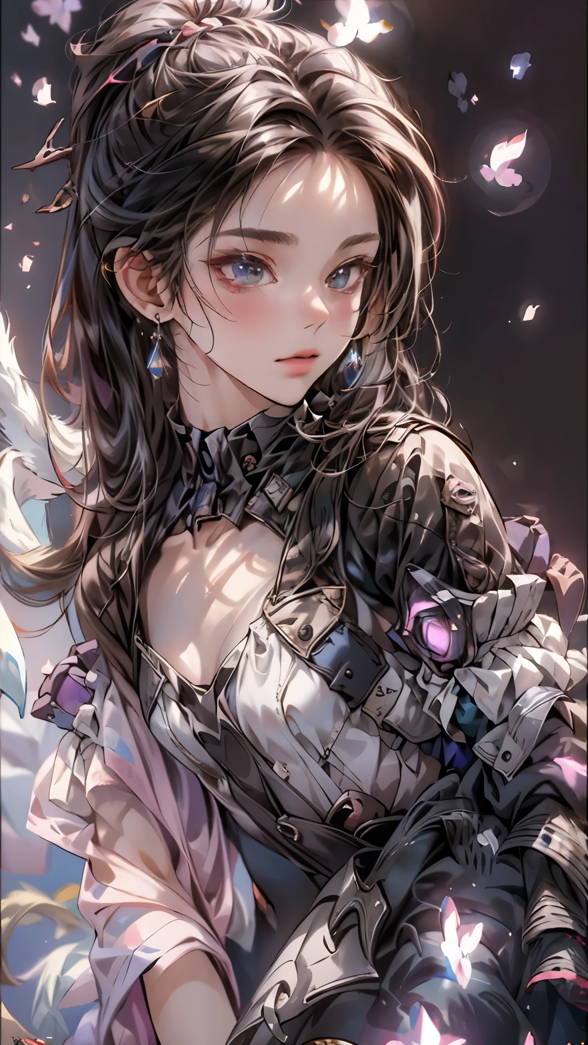 ((highest quality)), ((masterpiece)), (detailed:1.4), 。.。.。.3D, beautiful cyberpunk woman image,nffsw(high dynamic range),ray tracing,NVIDIA RTX,super resolution,unreal 5,Scattered beneath the surface,PBR texturing,post processing,anisotropic filtering,Depth of bounds written,maximum clarity and sharpness,multilayer texture,Albedo and specular maps,surface shading,Accurate simulation of light-matter interactions,perfect proportions,octane rendering,two-tone lighting,wide aperture,Low ISO、White balance、Rule of thirds、8K students、((Holding a sword in your hand))(((Look back and look back)))(((colorful)))