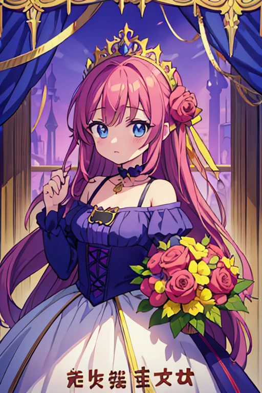 UM CARTAZ DE CIMENA, CARTAZ DE TEATRO, COM FLORES NAS BORDAS, ALTA QUALIDADE, MISTERIO D FEIURINHA, PRINCESA, HOLLYWODD, DISNEY
