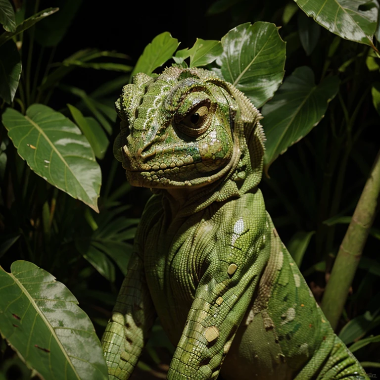 Un guerrier cameleon