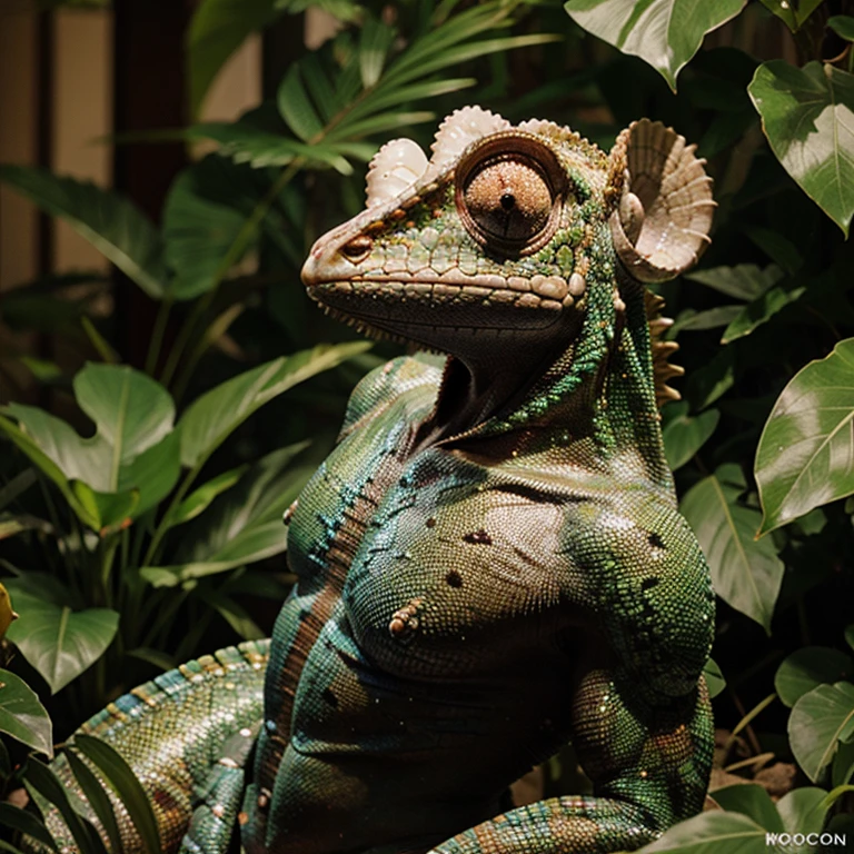 Muscular chameleon