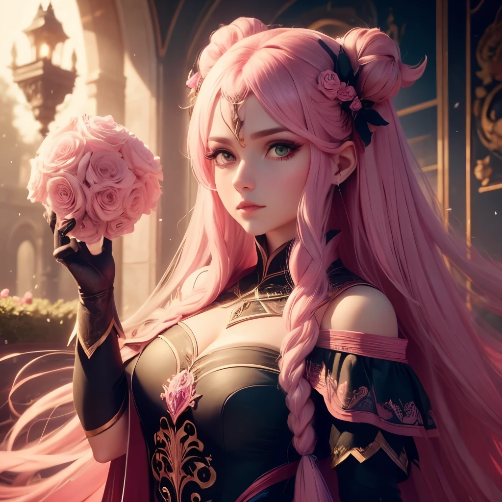 Elsafrozen-RoseQuart YOUR Fusion, mesclando modelos
Melting, ((usando ropas de Rose Quartz+usando
ropas de Rose Quartz + segurando o caja do))
(ropas vermelhas+ detalles rosados + capa preta), dentro de un castillo, 1girl, character, woman, famale,
Rostro apavavorada, (master par 1,2),(malhor qualidade: 1,2)((pose de luta)), ((campo de va talla))
Cinematic, ojos perfecto, pelo, perfecto, perfest lighting,
Sorrir, Luz, cor, pele, texturizado, detalle, belleza, maravilla ultra detallado, rostro perfecto