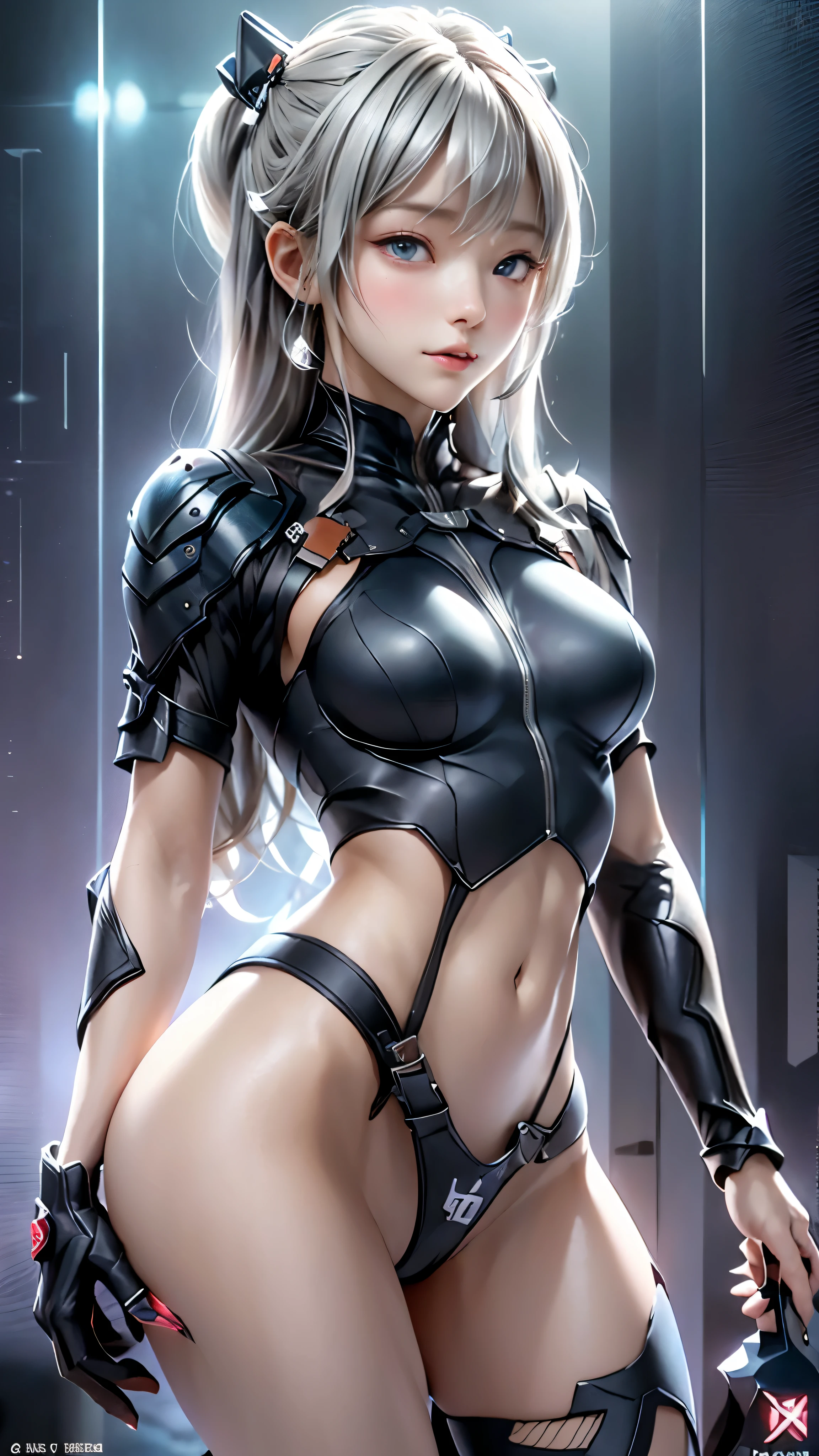 ((highest quality)), ((masterpiece)), (be familiar with:1.4), 。.。.。.3D, beautiful cyberpunk woman image,nffsw(high dynamic range),ray tracing,NVIDIA RTX,super resolution,unreal 5,scattered below the surface,PBR texturing,Post-processing,anisotropic filtering,written boundary depth,maximum clarity and sharpness,multilayer texture,Albedo and specular maps,surface shading,Accurate simulation of light-matter interactions,perfect proportions,octane rendering,two-tone lighting,wide aperture,Low ISO、White balance、Rule of thirds、8,000 students、((Holding a sword in your hand))((white and blue clothes))((blonde))