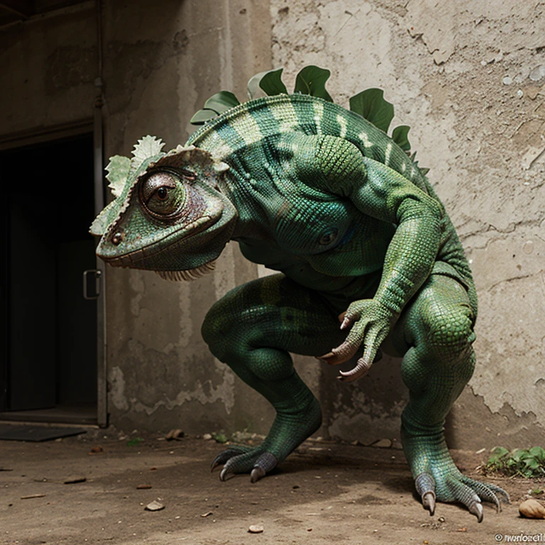 Camuflaje reptiliano color gris