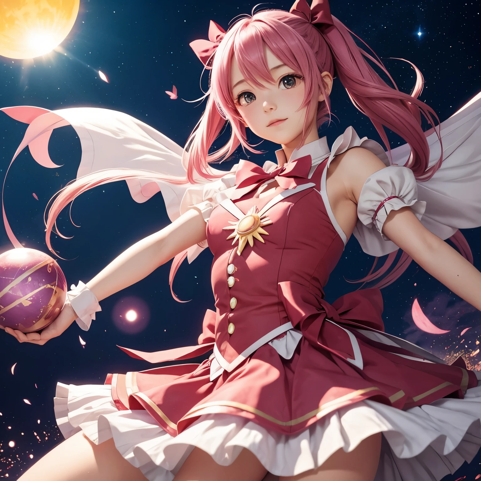 Magical girl、sun、Madoka Magica