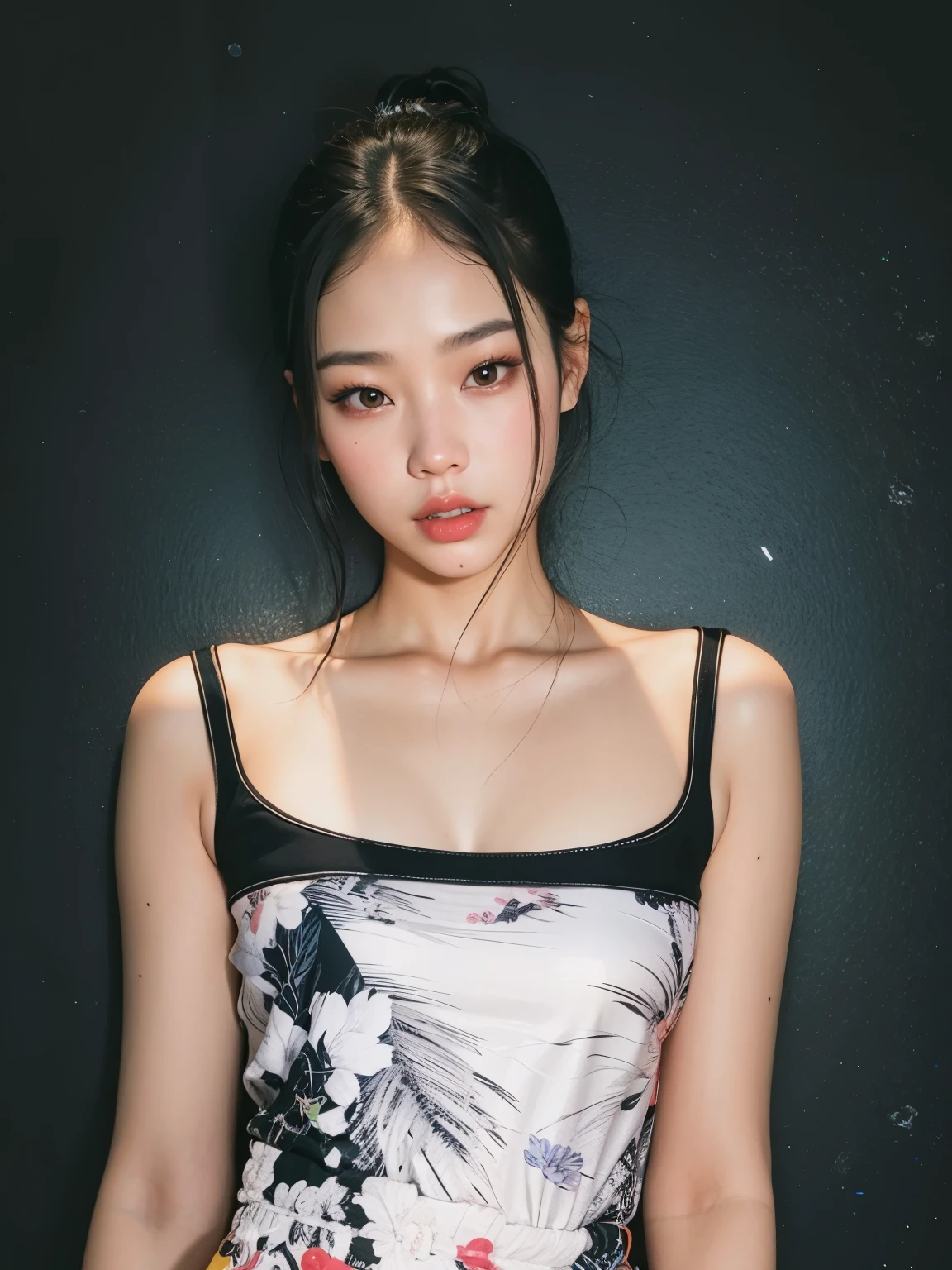 um close up de uma mulher em um vestido posando para uma foto, jennie blackpink, parque roseanne de blackpink, jossi do blackpink, Jinyoung Shin, gongbi, linda jovem coreana, Heonhwa Choe, linda mulher sul-coreana, Kiko Mizuhara, Xisionwu, jia, foto de modelo de garota magra, Lulu Chen, modelo de moda feminina coreana