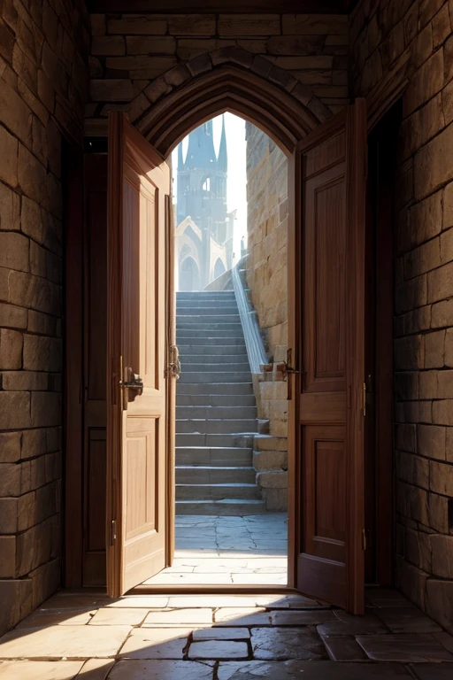 There is a door in the stone building,There is a wooden door, doorways, Might & Magic, tall door, 对称doorways, 秘密Entrance, 瓦尔哈拉的Entrance, 拱形doorways, background art, Bastion Gateway, kingdom of light background, castle background, Entrance, dramatic entry, palace background, Random background scene, rustic throne room, doorways, large gate