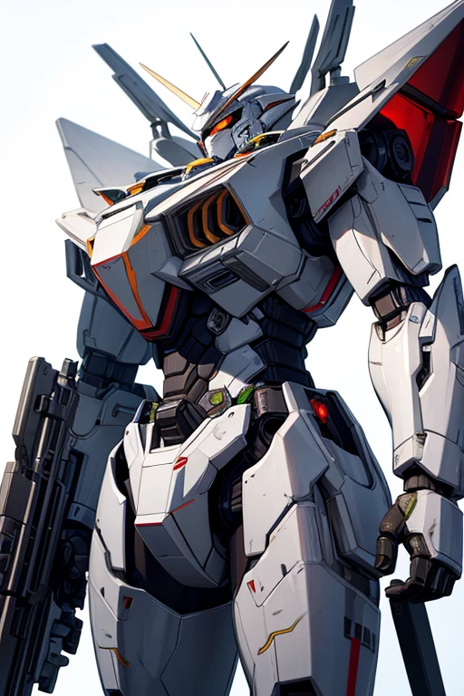(best quality,4k,8k,highres,masterpiece:1.2),ultra-detailed,
robot close-up, white background, gun,
fera white mecha, dynamic character mecha,
armored core-style mecha, white mecha,
sabotage mecha, mecha suit,
full-body mecha armor suit, mecha,
mecha armor, female mecha,
capcom mecha, #mecha