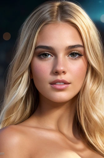 Nudist, ultra-photolistic, (masterpiece), realistic, (supreme attractive stunning age girl in her 20s ), beautiful face, sun exposure, cinematic light, beautiful woman, beautiful eyes, beige middle hair, perfect anatomy, straight expression, princess eyes, (full head frame), realistic perfect teeth, full-image, style, bioluminescent, 8 life size, 8k resolution, human hand, ultra complete, elegant, near perfection, dynamic, very detailed, character sheet, concept art, smooth, symmetrical and balanced, look directly towards the viewer, incredibly beautiful, detailed hairstyle,
