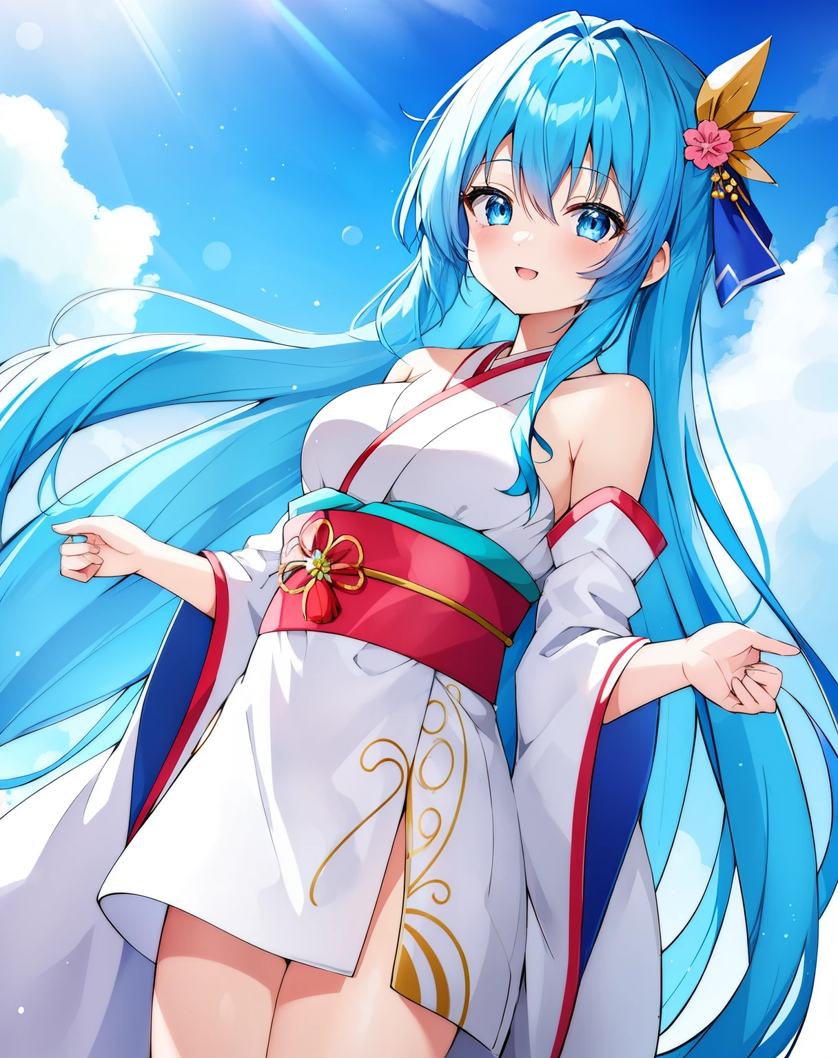 Anime girl with blue hair and blue eyes, Best Anime 4K Kona-chan Wallpaper, anime wallpaper 4k, anime wallpaper 4k, Wallpaper Anime Blue Water, anime style 4k, anime art wallpaper 4k, anime art wallpaper 4k, Kantai Collection Style, 4k anime wallpaper,,Anime girl with blue hair and blue eyes wearing a kimono, anime moe art style, mikudayo, , teal hair anime girl, in kimono, in kimono, shirabii, Cute girl anime visual, long hair