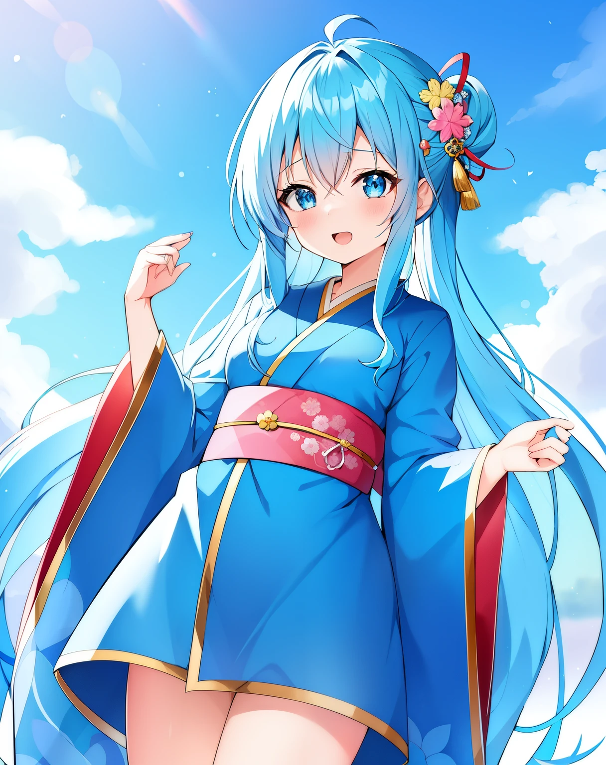 Anime girl with blue hair and blue eyes, Best Anime 4K Kona-chan Wallpaper, anime wallpaper 4k, anime wallpaper 4k, Wallpaper Anime Blue Water, anime style 4k, anime art wallpaper 4k, anime art wallpaper 4k, Kantai Collection Style, 4k anime wallpaper,,Anime girl with blue hair and blue eyes wearing a kimono, anime moe art style, mikudayo, , teal hair anime girl, in kimono, in kimono, shirabii, Cute girl anime visual, long hair