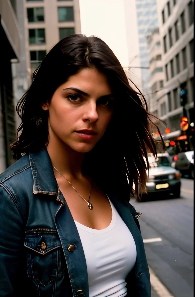<lora:JennaWedsnfinal:1> photo of jnortg, looking at viewer,long hair,full body,shirt,jeans,cityscape,soft lighting,cinematic,masterpiece,8k,uhd,dof <lora:add_detail:1> (add_detail:1.3)