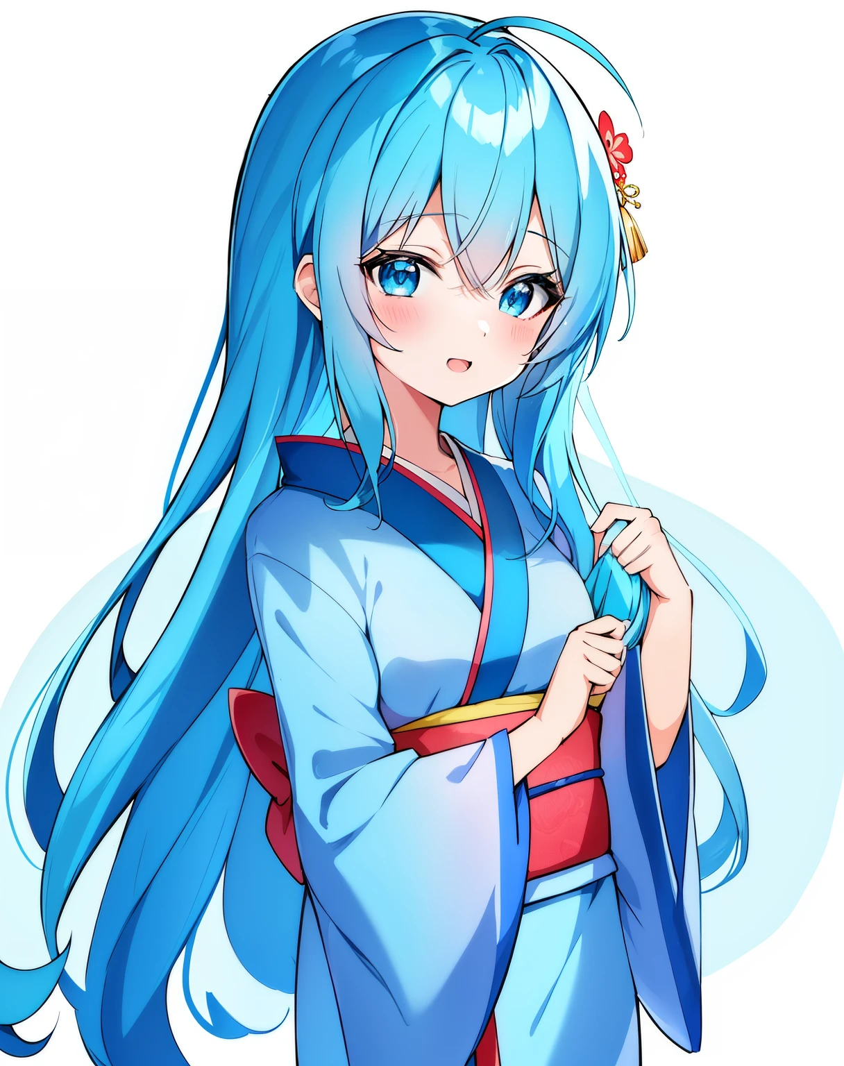 Anime girl with blue hair and blue eyes, Best Anime 4K Kona-chan Wallpaper, anime wallpaper 4k, anime wallpaper 4k, Wallpaper Anime Blue Water, anime style 4k, anime art wallpaper 4k, anime art wallpaper 4k, Kantai Collection Style, 4k anime wallpaper,,Anime girl with blue hair and blue eyes wearing a kimono, anime moe art style, mikudayo, , teal hair anime girl, in kimono, in kimono, shirabii, Cute girl anime visual, long hair