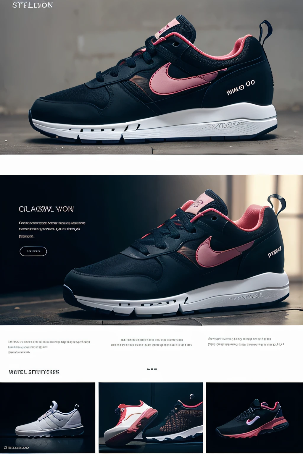 Beautiful Website for Shoes, ui, ux, ui/ux, Website. ~~styles 500