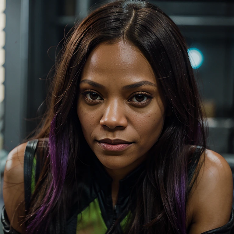 Zoe Saldana as Gamora