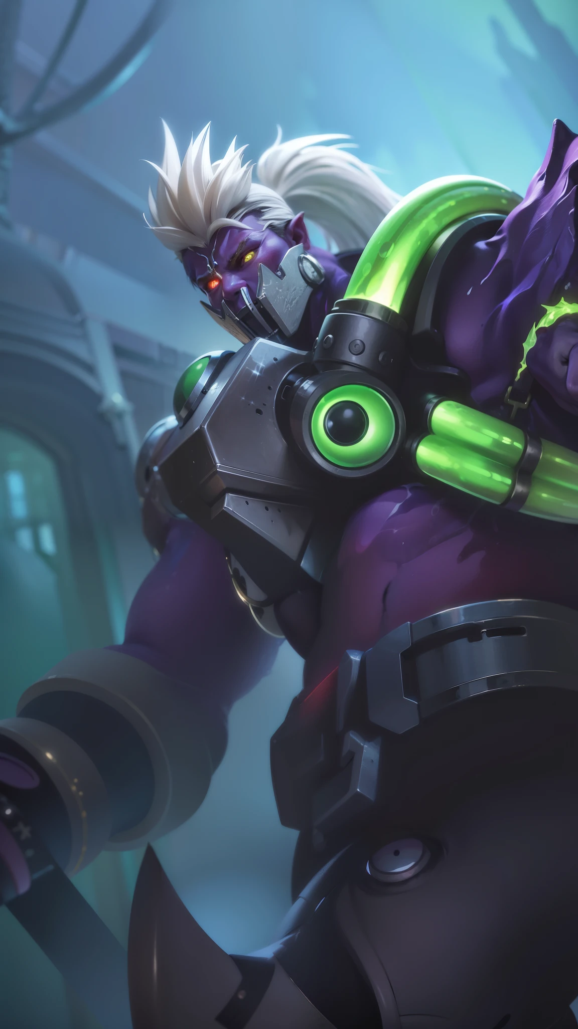 masculine male, masterpiece, ((perfect eyes)) best quality, (semirealism:1.9), beautiful lighting, (extremely detailed CG unity 4k fhd wallpaper), High Detail, Sharp focus, dramatic outdoors,40 years old, brown short hair, blue eyes, smile, Boy with two big horns, big earrings on ears, elf ear, red eyes, Thick eyebrows, evil smile, grinning,red body, red face, Burning skin, yellow diamonds glistening on chest, burning red skin,golden robe behind, big white belt , 8k , realistic, scary.