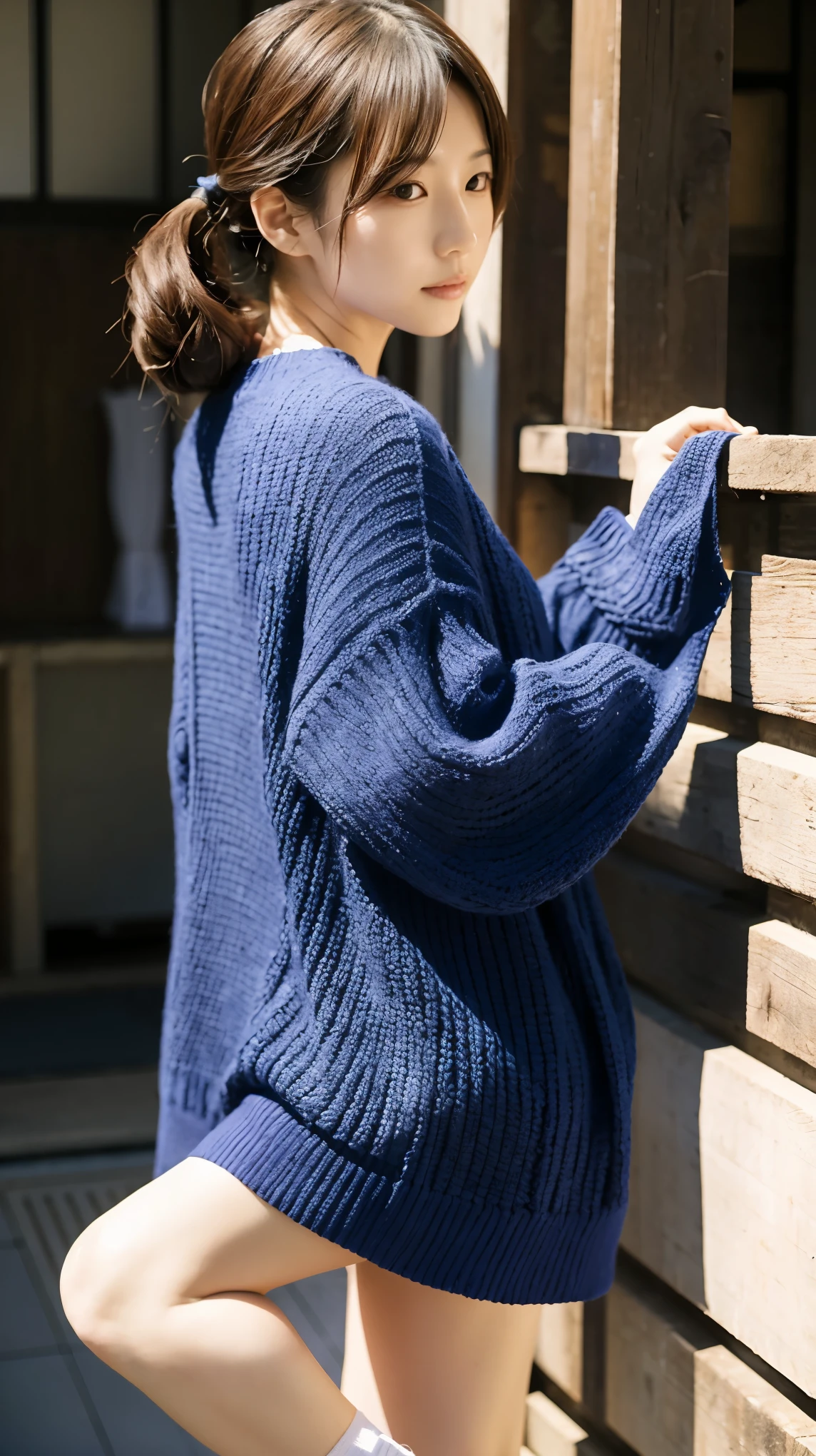 Knit Older Sister Japanese Style Short