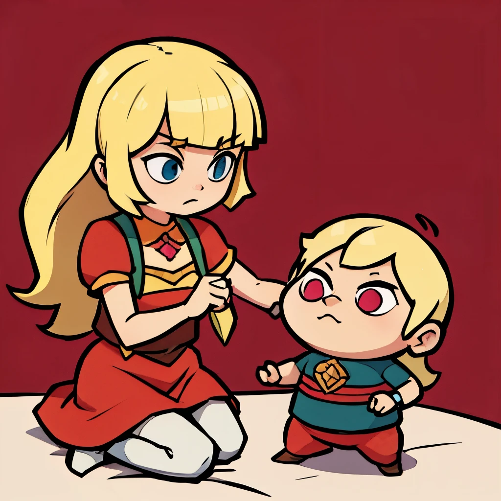 A russian blonde. Girl holding A living cute rose