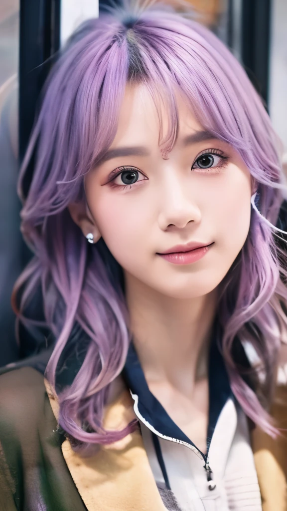 in heat, Coloring in pastel colors, 