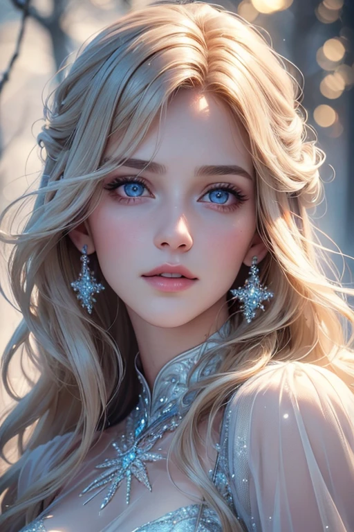 "(best quality,4k,8k,highres,masterpiece:1.2),ultra-detailed,(realistic,photorealistic,photo-realistic:1.37),blond woman,(beautiful,gorgeous),sexy, full body detailed eyes,beautiful detailed lips,extremely detailed eyes and face,long eyelashes,very pretty face,icy powers,transparent dress,sparkling dress,frozen environment,wintry scene,cold breath,magic effects,ethereal beauty,serene expression,subtle smile,soft curls,vivid colors,portrait,high-key lighting,delicate features,haunting beauty"
