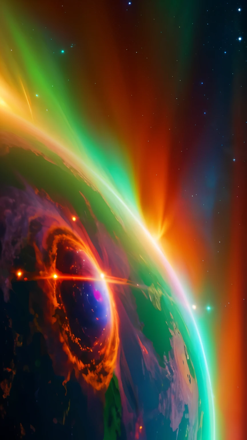 supernova gamma rays Light planet
