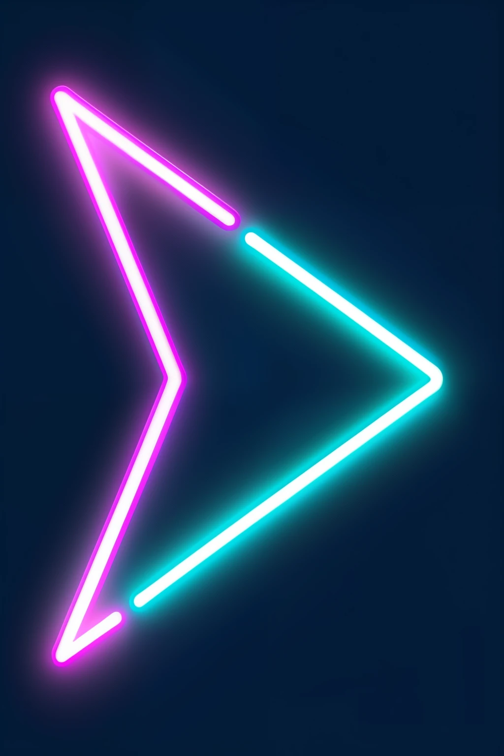 neon triangle on a dark background, pink yellow and blue neon signs, neon outline, neon outlines, neon lights in the background, borda de luz neon, neon brilhante, estilo de arte neon, rosa e azul neon, neon background, arte digital neon, high action glowing neon lights, feito de luz neon, stylized neon, neon artificial light, neon background lighting, glowing neon lights facing up in HD channel logo format
