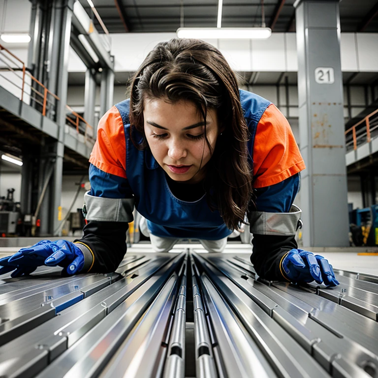 mechanical surface preparation for metal plates