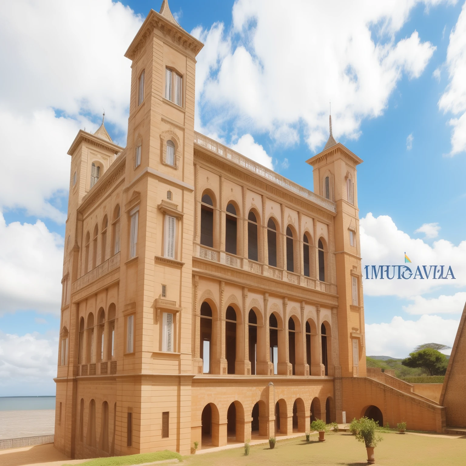 Madagascar Queen's Palace Rova - Le Palais de la Reine