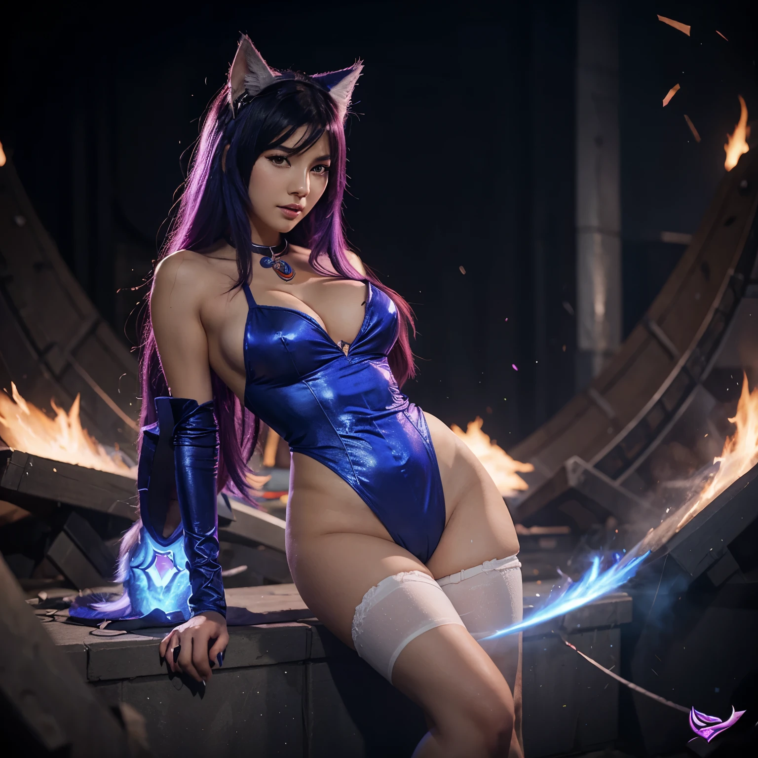 Ahri's character in the game League of Legends