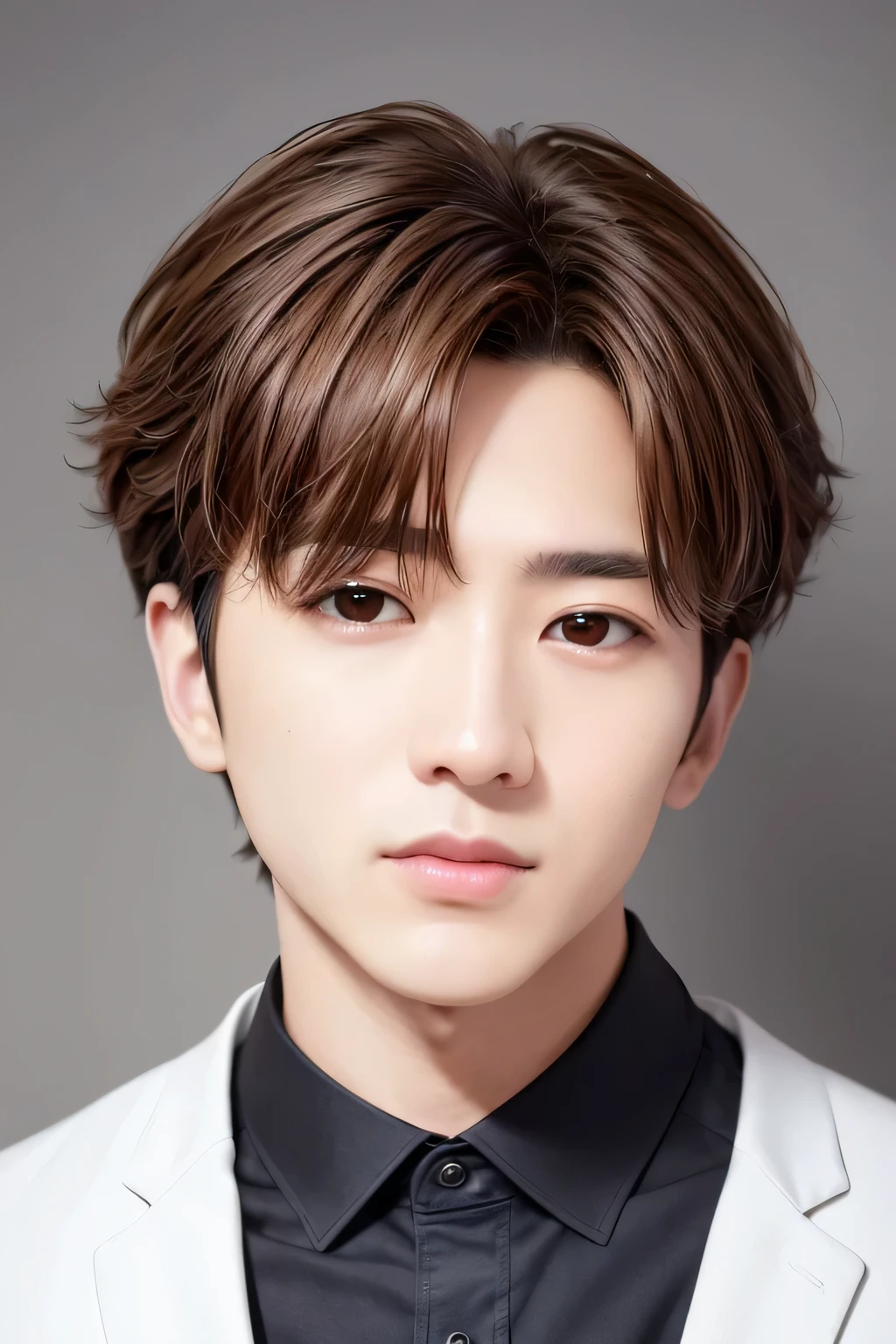 1 person、high quality，masterpiece，8K, (head shot),、、、、(((dog)))、、