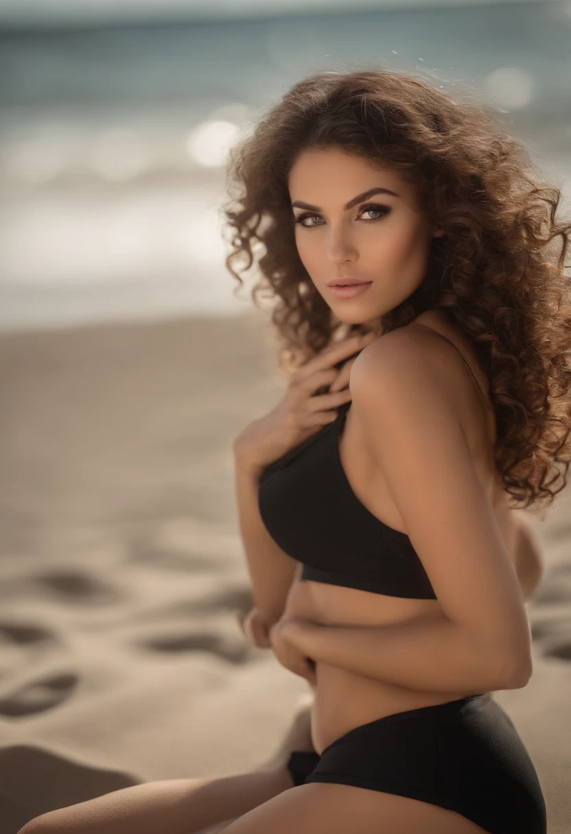 cute beautiful brunette,Latina ,full body, perfect angle, very detailed, 32 years old, flirty face, mes sy long hair, brown eyes, high-res, masterpiece, best quality, intricate details, highly detailed,sharp focus, detailed ski n,realistic skin texture, texture, detailed eyes, professional, 4k, smile, shot on Canon, 85mm, shallow depth of field,koda k vision color, eyeshadow, extremely detailed, photo_ \(ultra\), photorealistic, realistic, post-processing, max detail, ughness, real life, ultra realistic, photorealism, photography, 8k uhd, photography, braless, pokies