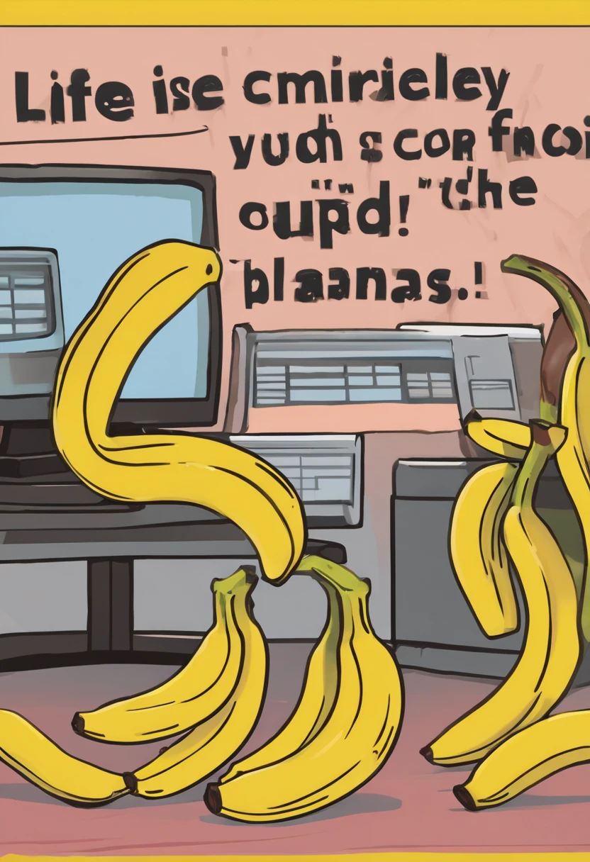 Headline: We're so good, it's bananas! (Seriously, we're ape-solutely amazing.)
Visual: A computer mouse chasing a banana peel.
Headline: Our tech support is so friendly, it's contagious. (But in a good way!)
Visual: A group of people laughing and having fun while using computers.
Headline: Life is too short for boring computers. Come on down and let's get weird!