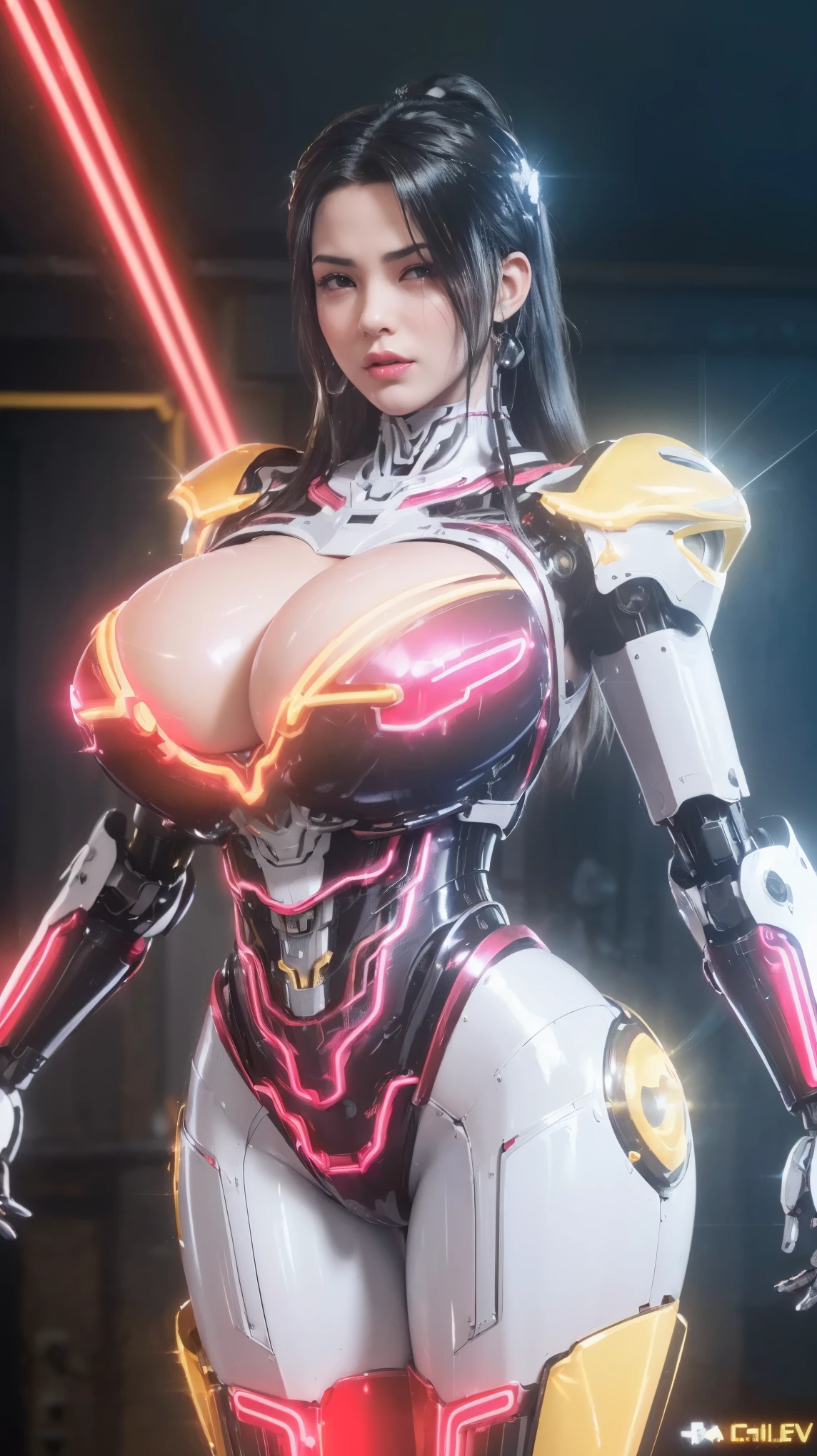 MASTERPIECE, A BUSTY MILF, PORTRAIT,UPPER BODY,SOLO,(MECHA PHOENIX HELM), (MASSIVE FAKE BOOBIES,CLEAVAGE TOP,MUSCLE ABS:1.5), (((NEON LED RED, GOLDEN, WHITE) SHINY ROBOT MECHANICAL MINI LINGERIE OUTFIT:1.5)),(CURVY VOLUPTUOUS BODY MATURE WOMAN:1.5), (SWEATY GLOSSY BODYSKIN:1.5), (LOOKING AT VIEWER:1.5),(BACKGROUND FUTURISTIC SPACE STATION:1), (PHOTOREALSITIC:1.4), (ULTRA-DETAILLIERT), (TOP-QUALITY), (BEST SHADOWS), BRIGHT LIGHT IN ROOM, HYPER TEXTURE, (4X MSAA), ((UNREAL ENGINE 5 RENDER)), PHYSICALLY-BASED RENDERING, ULTRA HIGHT DEFINITION, 16K, 1080P.