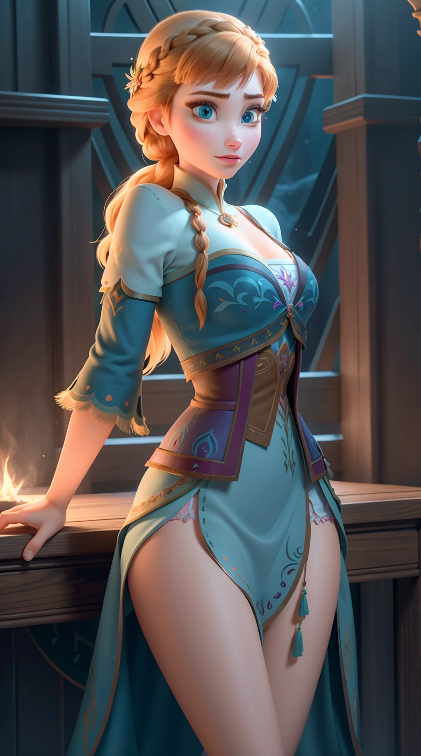Ana de Arendelle,  Frozen movie, sexy lingerie, alto and sexy, Magnificent face, Cuerpo perfecto, provocativo, Lindo, mostrar los senos, pechos enormes, alto, Piernas sexys, bursting pechos enormes, Caderas anchas, tetona, sexy, pechos enormes, feliz, sexy lingerie