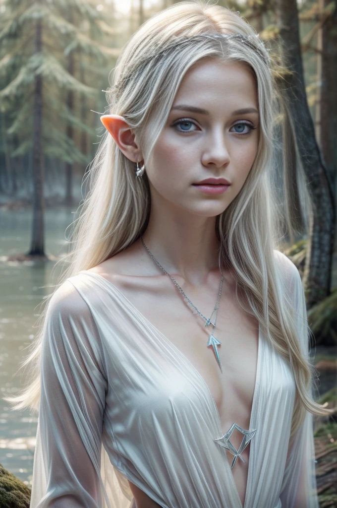 imagine ************ Elfic nude wet princess coming out of a fantasy magical foggy lake, a Druid in a foggy magical Forest (RPG, Fantasy, Tolkien:1.4), 8K ,UHD, photorealistic, Masterpiece, lifelike skin, long straight light blonde-white hair, a ************ nordic girl with a slim body, armpits, small breasts, very white skin, blue-grey eyes, Without cosmetics, she has slighty pointy small elf ears , a Sophisticated appearance, A nude girl , Pure face, nude elfic princess , Nikon Z8 + NIKKOR Z 24-120 mm f/4 S, (armpits, pale pink aureolas, pale pink nipples, spread legs, shaved pussy, perfect vagina, nude nordic elfic princess, slim body, elfic jewelry, invoking the Gods, praying the Gods, noble look, pure face, purity, ghost, white skin, half body shot, elfic world in the background, magic light, bright light, foggy, magical atmosphere, elfic tolkien vibe:1.3)