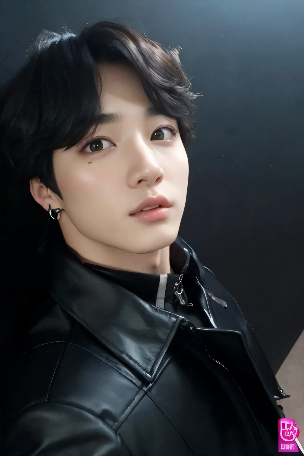 um close up de uma pessoa usando uma jaqueta preta e uma gravata, Jungkook, Jimin\the full lips, Jimin\the right eyelid is swollen, hyung tae, Jimin, headshot imagem de perfilture, Jinyoung Shin, park Jimin, taejune kim, Yoongi de cabelo preto, ✨🕌🌙, imagem de perfil, taken at the beginning of 2020, Jung Jaehyun